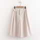 Cotton Midi Wide Leg Baggy Cropped Skirt Pants Cotton Midi Wide Leg Baggy Cropped Skirt Pants