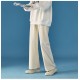 Pant Casual Solid Wide Leg Pants Woman Elastic Waist Loose Trousers Pant Casual Solid Wide Leg Pants Woman Elastic Waist Loose Trousers