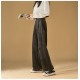 Pant Casual Solid Wide Leg Pants Woman Elastic Waist Loose Trousers Pant Casual Solid Wide Leg Pants Woman Elastic Waist Loose Trousers