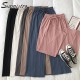 Style Wide Leg Long Pants Women Female Pants High Waist Trousers Style Wide Leg Long Pants Women Female Pants High Waist Trousers