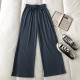 Style Wide Leg Long Pants Women Female Pants High Waist Trousers Style Wide Leg Long Pants Women Female Pants High Waist Trousers