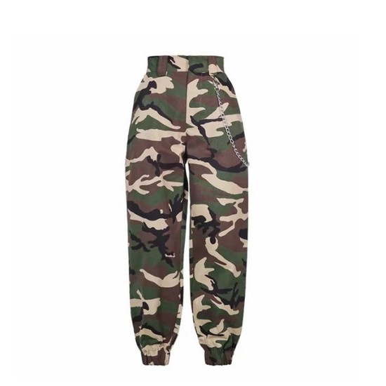fashion woman cargo high waist joggers women camouflage sweatpants fashion woman cargo high waist joggers women camouflage sweatpants